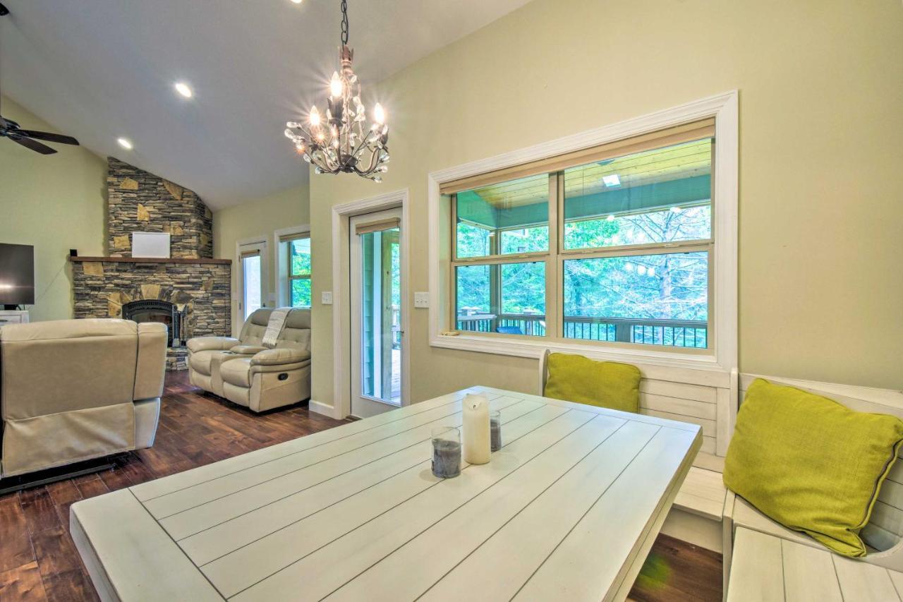 Cozy Riverside Dahlonega Home With Kayaks And Fire Pit Экстерьер фото