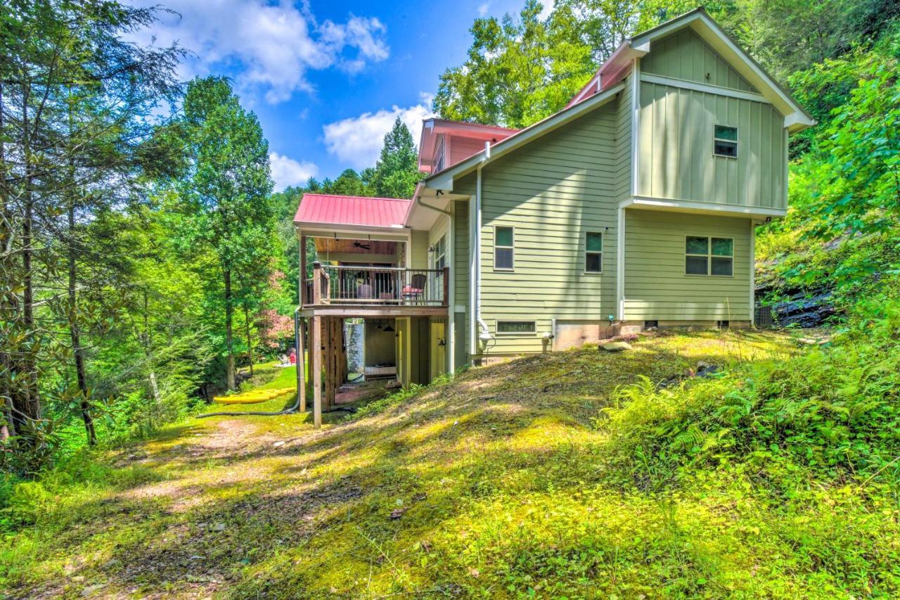 Cozy Riverside Dahlonega Home With Kayaks And Fire Pit Экстерьер фото